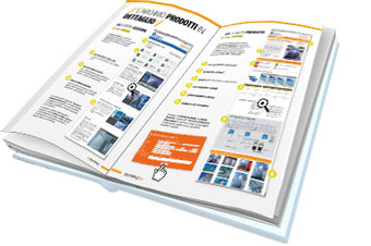esempio pagine brochure Archivio prodotti